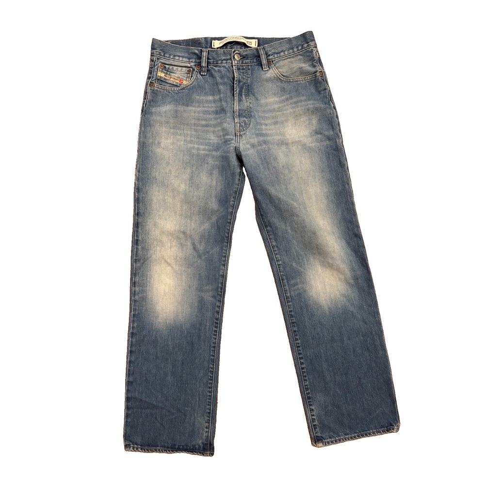 Vintage Diesel Jeans Mens 34x31 Kratt Relaxed Straight Mid Rise Made In Italy